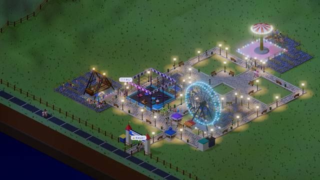 A view of Hilltop Fair, a Park Baron park