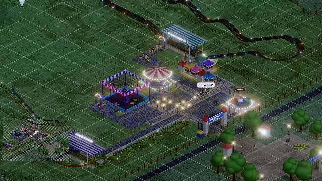 A view of Hilltop Fair, a Park Baron park
