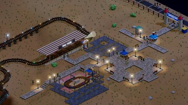 A view of Canyon Run, a Park Baron park