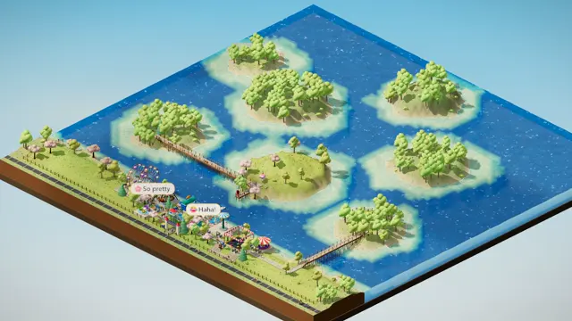 Island Archipelago: Very little land, and it isn’t cheap. The lagoon is protected: bridges and ferries only, no land reclamation.
