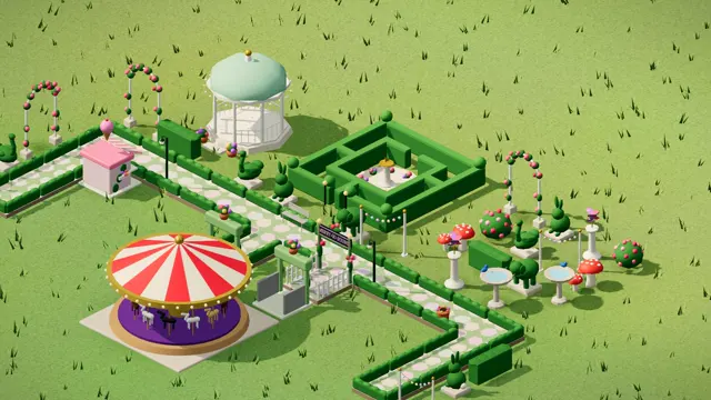 Enchanted Garden, a decoration theme in Park Baron