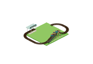 Wooden Coaster: coaster in Park Baron