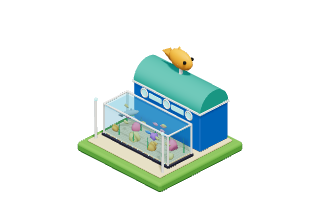 Aquarium Walk-Through: gentle in Park Baron