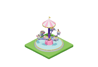 Flying Elephants: gentle in Park Baron