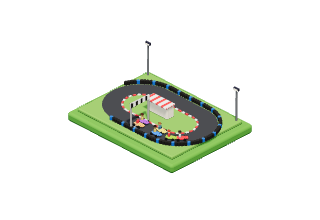 Go-Karts: thrill in Park Baron