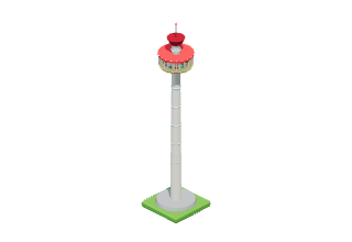 Observation Tower: gentle in Park Baron