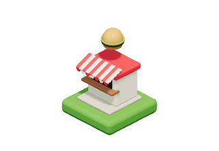 Burger Bar: food in Park Baron