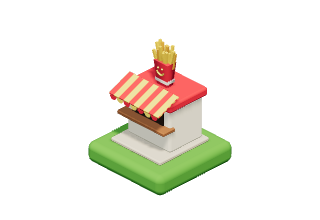 Fries Stand: food in Park Baron