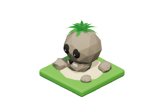 Skull Rock: A sea stack worn into a grinning skull. Its eyes glow at night.