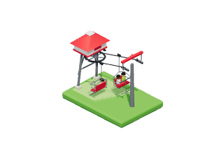 Chairlift: transport in Park Baron